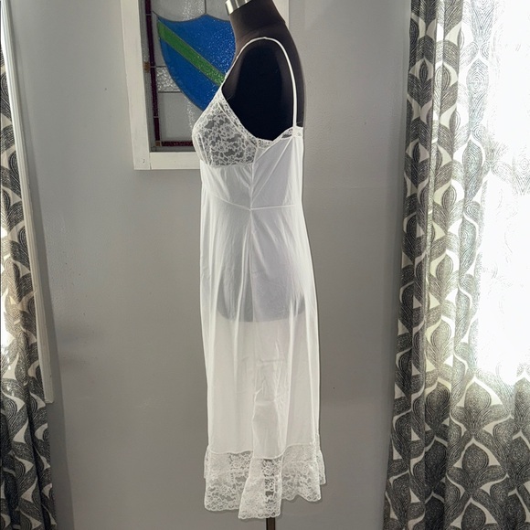 Youth Form Vintage 1960’s Lace Nylon Slip Dress SZ Medium - Picture 4 of 7